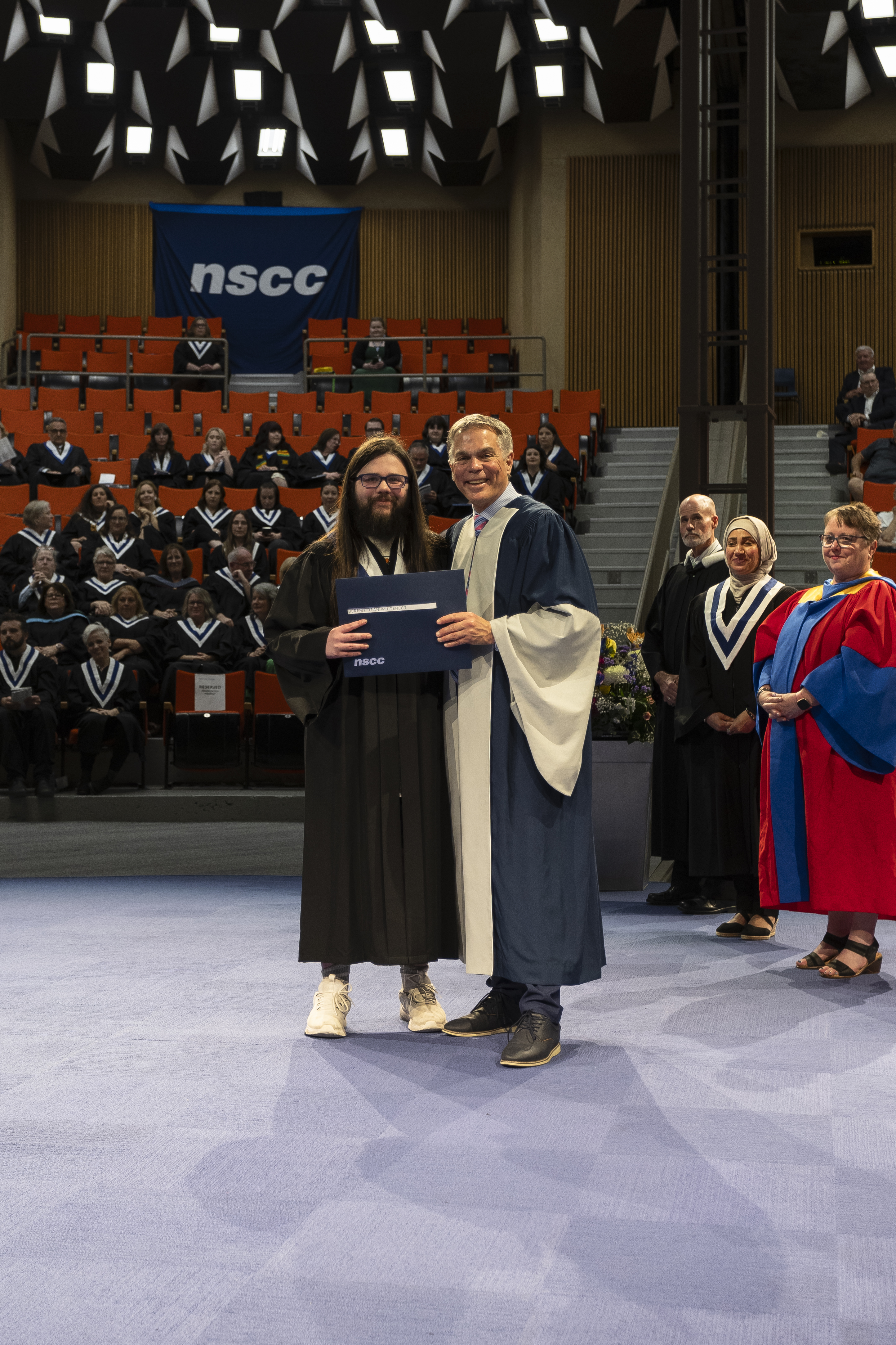 Image of me graduating.